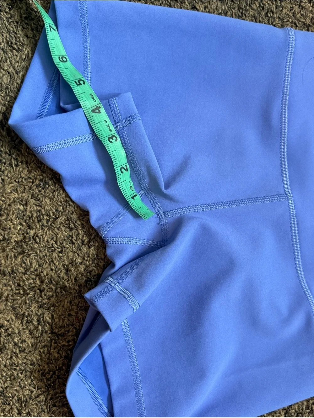 lululemon athletica High-Rise Periwinkle Athletic Shorts